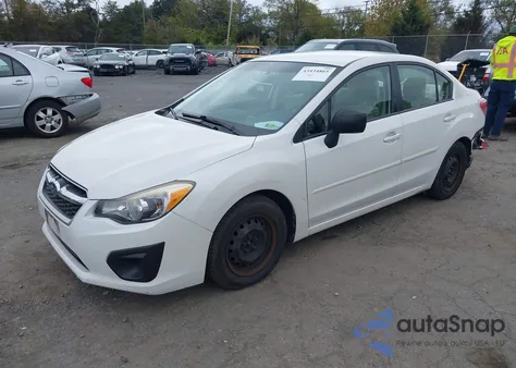 2012 Subaru Impreza 2.0I z USA, uszkodzony, nr VIN JF1GJAA6XCH003715